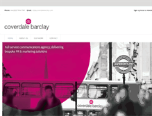 Tablet Screenshot of coverdalebarclay.com